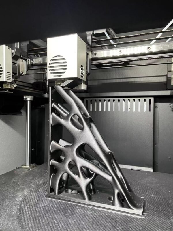 View of the Flashforge Creator 4A-HT printing detailed prototypes with precision and speed