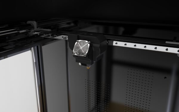 The Tiertime UP600 3D Printer in action, creating intricate designs with precision and speed