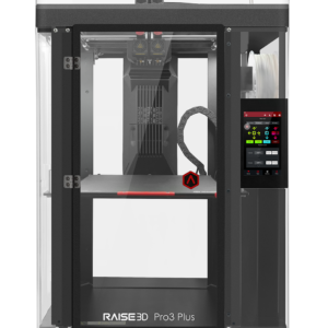 The sleek design of the Raise3D Pro3 Plus 3D Printer, blending technology with innovation