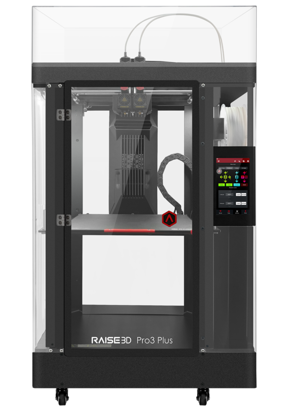 The sleek design of the Raise3D Pro3 Plus 3D Printer, blending technology with innovation