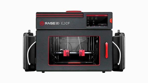 Raise3D E2CF 3D Printer showcasing its versatility by creating artistic designs with finesse