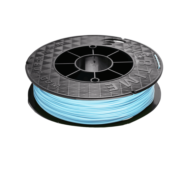 Blue Tiertime PLA filament, 1.75mm diameter, 500g spool, ideal for 3D printing. High-quality, consistent performance for precise and reliable prints.