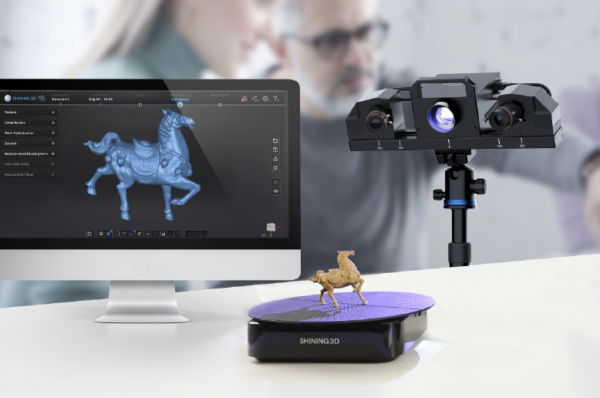 Achieve high-resolution scans effortlessly using the Shining 3D Transcan C 3D scanner, ensuring accurate 3D models for various applications